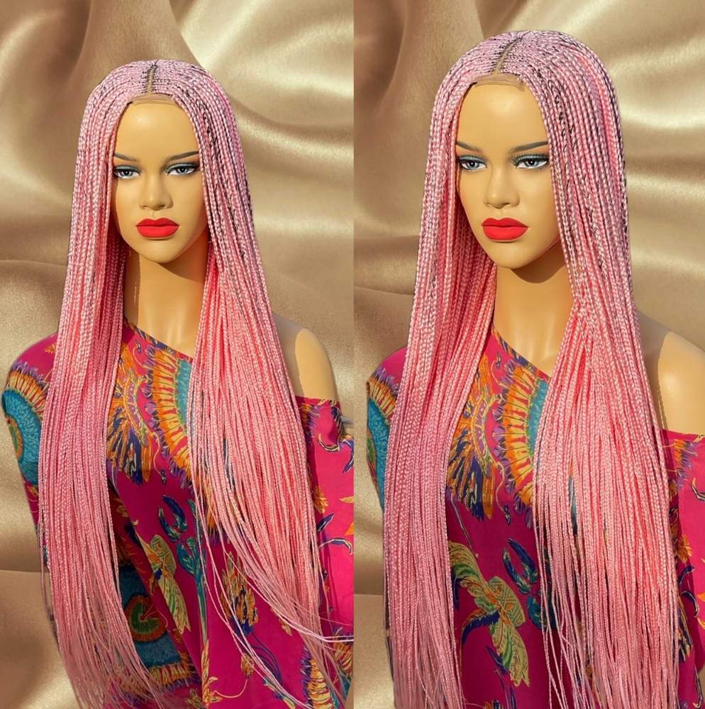 AFRICAN BRAIDED WIGS ON CLOSURE - Picture 8 of 16